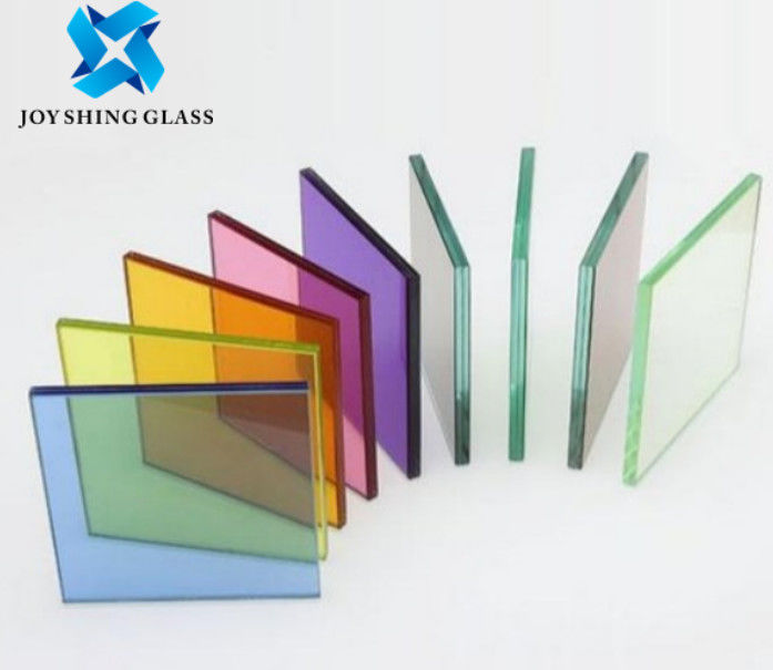Double Glazing Màu kính mạ 6.38mm 8.38mm Tăng độ xuyên suốt
