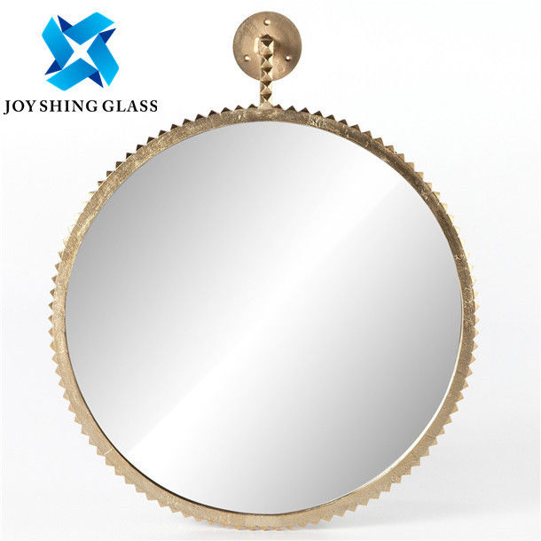 Gương trang trí phòng khách OEM, Gương treo tường bằng vàng bạc 1.1mm - 8 mm