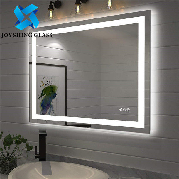 Gương treo tường có đèn trang trí Vanity để trang trí phòng tắm, gương LED
