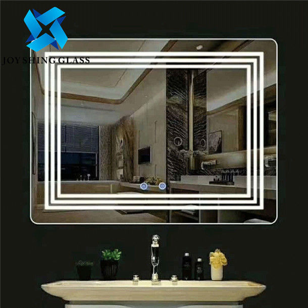 Gương treo tường có đèn trang trí Vanity để trang trí phòng tắm, gương LED