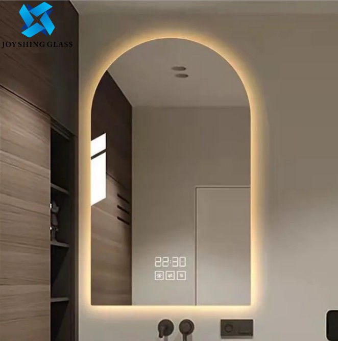 Gương treo tường có đèn trang trí Vanity để trang trí phòng tắm, gương LED