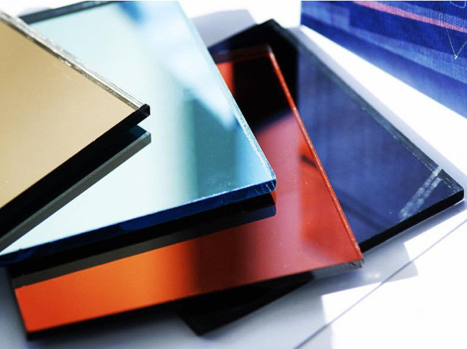 Gương thủy tinh tùy chỉnh chống trầy xước đầy màu sắc Tấm gương acrylic 1220 * 2440mm cho phòng tắm