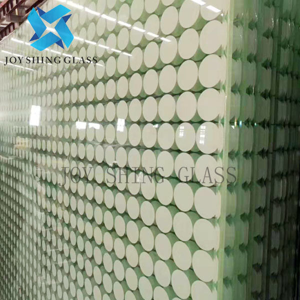 Hình dạng thủy tinh nghệ thuật cường lực đầy màu sắc ma thuật được tùy chỉnh cho cửa / cửa sổ