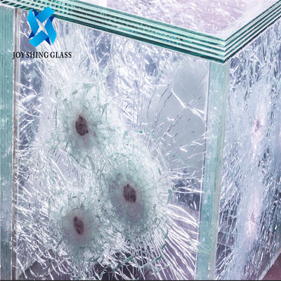 Độ cứng cao nhiều lớp bằng kính chống đạn Kích thước tùy chỉnh