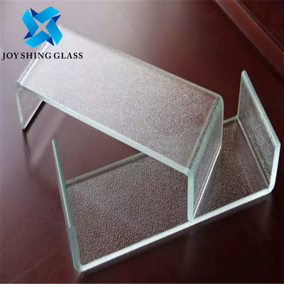 Xây dựng kính cường lực nổi hình chữ U, kênh U kính cường lực trong suốt bằng sắt thấp