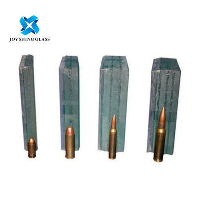 Kính đặc biệt an toàn Kính nhiều lớp chống đạn 10 mm-600mm cho quầy ngân hàng