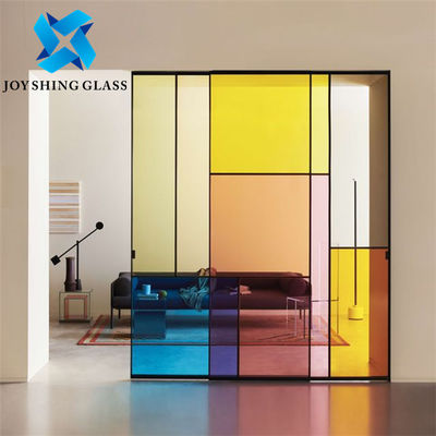 Kính nổi màu xanh lam xanh lục xám hồng đồng 3 mm-12 mm cho tòa nhà