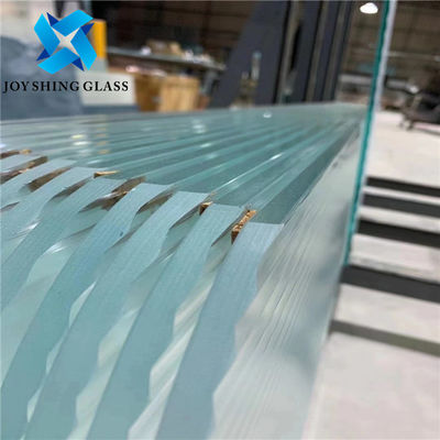 Kính phân vùng tường nổi tùy chỉnh, Kính gợn nước cho tòa nhà