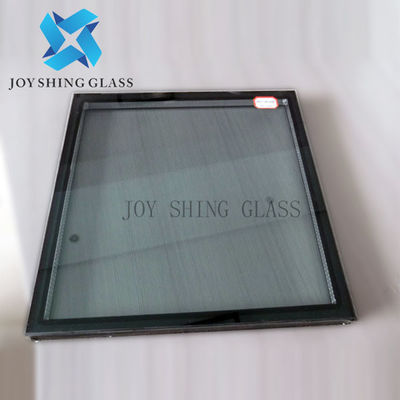 Tấm che nắng Kính nổi Low-E 6 + 12A + 6 Kính cách nhiệt cường lực màu xám xanh