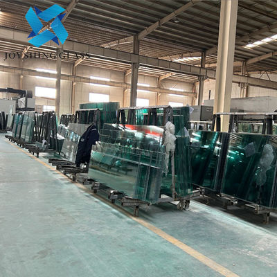 Kính nổi trong suốt cực lớn 12 mm Xử lý tùy chỉnh Độ truyền ánh sáng cao