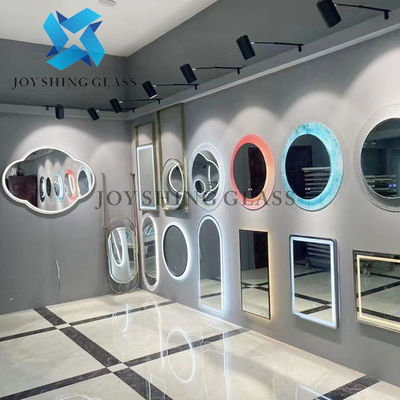 Gương trang trí LED miễn phí bằng đồng LED Gương trang điểm có chiều dài đầy đủ
