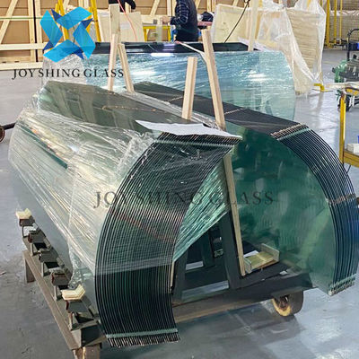 Cửa tắm kính cong tùy chỉnh Kích thước Kích thước Màu sắc Hình dạng