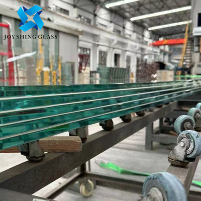 Kính dán nhiều lớp PVB và SGP chống trộm hình phẳng