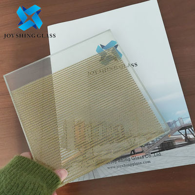 Lớp kính mạ trang trí 8 + 8 Laminated Glass EVA Interlayer