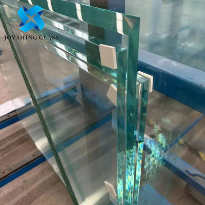 12mm Ultra Clear Frameless Tempered Glass Railing cho cầu thang