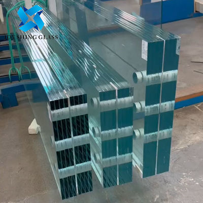Các xương sườn thủy tinh laminated cực rõ ràng ngâm nhiệt cho tường rèm