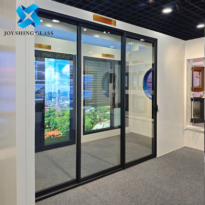 Cửa trượt ngang UPVC cửa kính kép