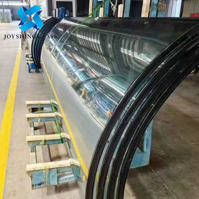 Kính cách nhiệt E thấp cong tùy chỉnh để xây dựng tường rèm