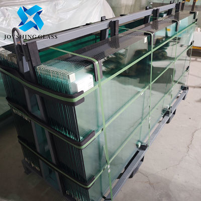 Kích thước tùy chỉnh 15mm Green Toughened Glass 19/32