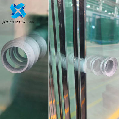 Kính hàng rào quần vợt 12mm kính cứng rõ ràng với lỗ